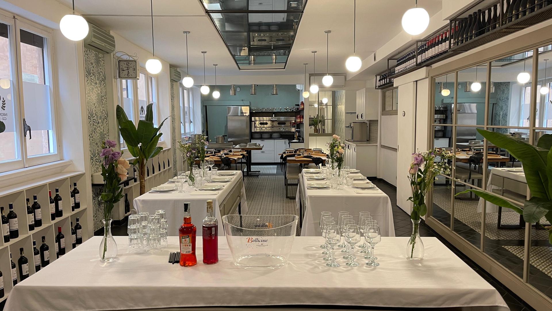 Via Giustiniani cooking school