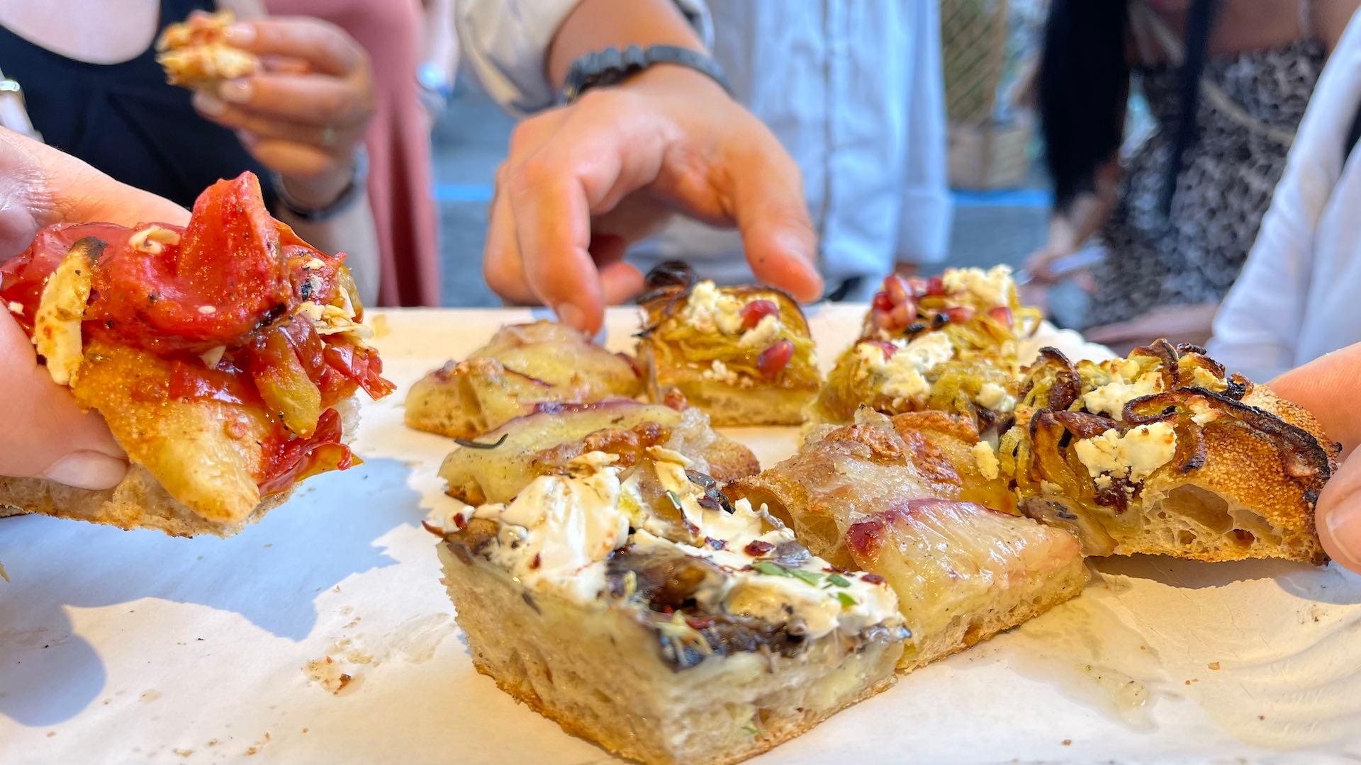 Food Tour Trastevere Pizza