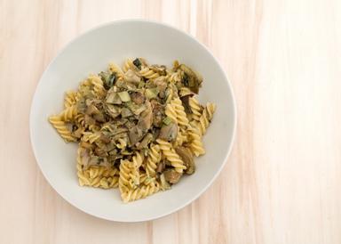 Pasta-with-artichokes