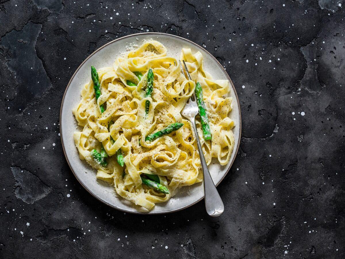 pasta with apsaragus