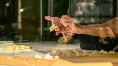 Handmade food in Rome