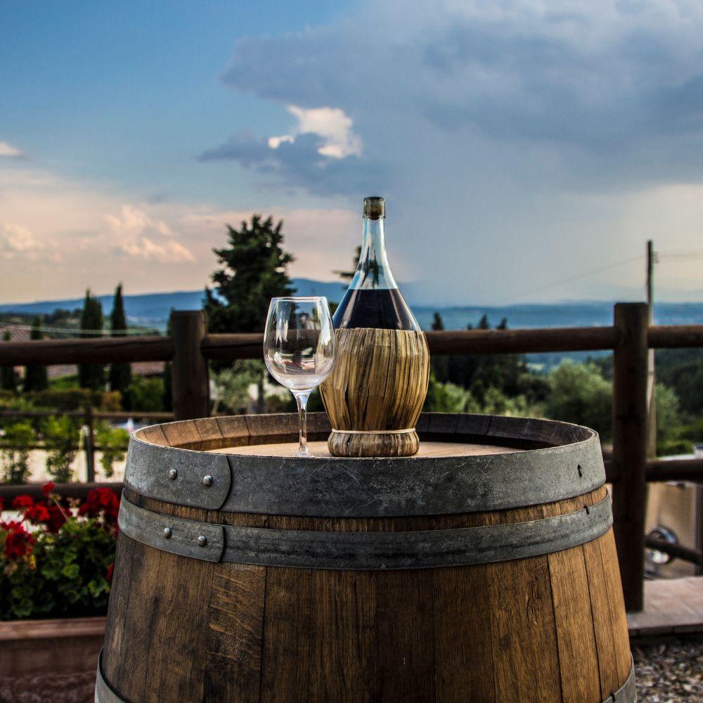Tuscany wine in Chianti with InRome Cooking