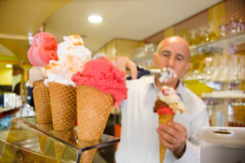 Gelato in Rome