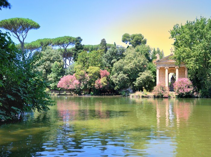 Villa Borghese Gardens and Gallery