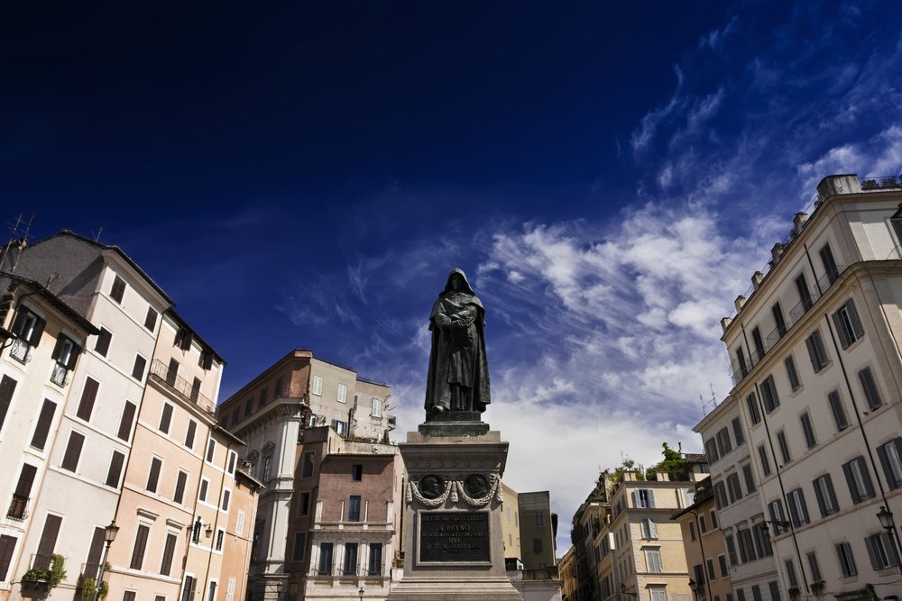 Campo de Fiori: Statue of Giordano Bruno