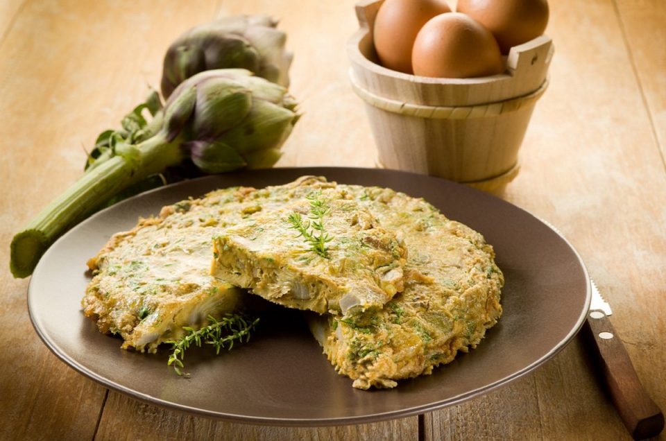 Frittata di Carciofi (Artichoke Frittata)